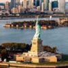 Man arrested after boat capsizes near Statue of Liberty killing woman and infant