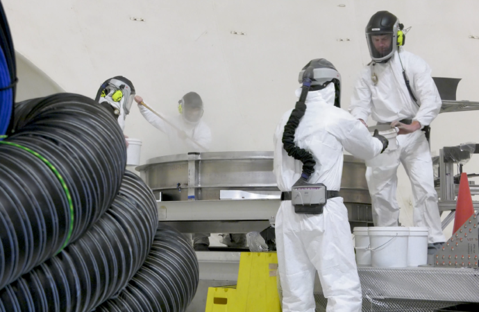 NASA Begins Moon Mission Plume-Surface Interaction Tests – NASA