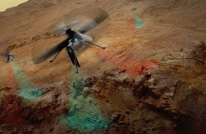NASA’s SkyFall Helicopters at Work (Artist’s Concept) – NASA Science