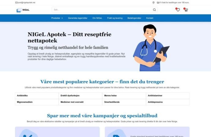 NIGeL Apotek Delivery Options To Norway And Shipping Methods | Yoga With Adriene