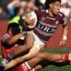 NRL LIVE updates: Sea Eagles take on Dolphins, Bulldogs face Souths as finals race heats up