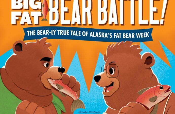 New Fat Bear Week children’s book turns Katmai’s famous bears into wrestlers