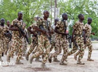 Nigeria’s President Tinubu orders a 80% salary increase for junior soldiers