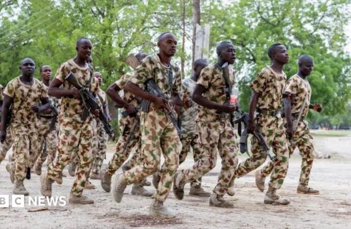 Nigeria’s President Tinubu orders a 80% salary increase for junior soldiers