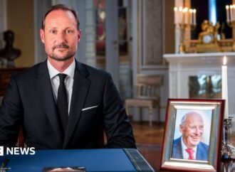 Norway’s Haakon remembers ‘my dear father’ in first speech as king