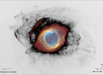 Numerous bow shocks in the outer Helix Nebula – Nature