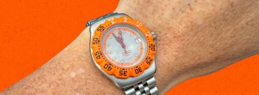 Orange Crush: TAG Heuer Drops a Bright Revamp of the Original Metal F1 Watch