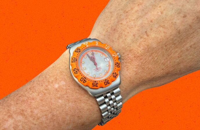 Orange Crush: TAG Heuer Drops a Bright Revamp of the Original Metal F1 Watch