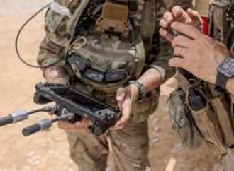 Out in the desert, US soldiers have been working out what it takes to keep their drones moving in punishing conditions