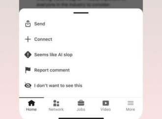 Over 1 million people have clicked LinkedIn’s AI slop button