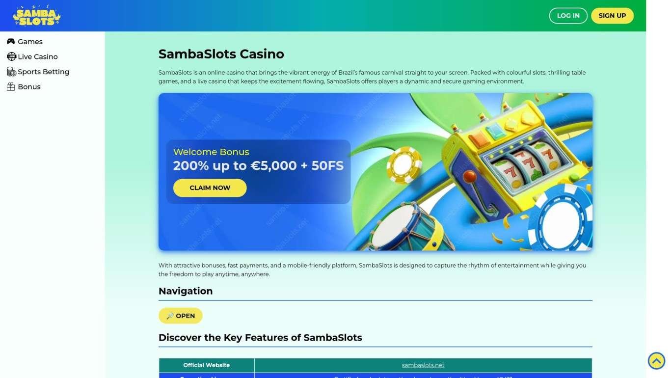 Samba Slots Legality And Safety For Online Gambling In The United Kingdom