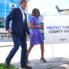 Plan to cut number of polling sites in a major Texas county draws protests as Senate race looms