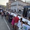 Protest at the Locarno Film Festival Remembers 60,000 Names of the Dead of Gaza