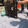 Raccoon rescued after sticking its head in a Cape Cod drain grate