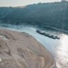 Rhine falls to record low levels as drought strains Europe’s rivers