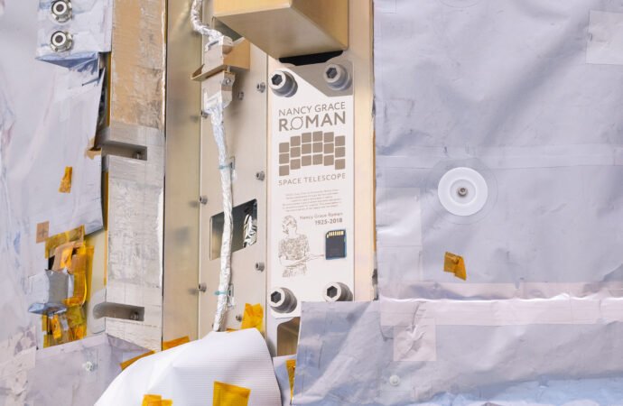 Roman Space Telescope Plaque Install – NASA