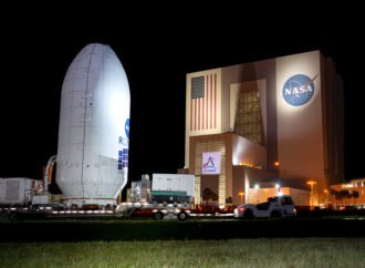 Roman Space Telescope Travels to SpaceX Hangar – NASA