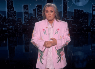 Rosie O’Donnell Shines in ‘Jimmy Kimmel Live’ Hosting Debut, Attacks ‘Mango Mussolini’ Trump and Gives Moving Hayden Panettiere Tribute