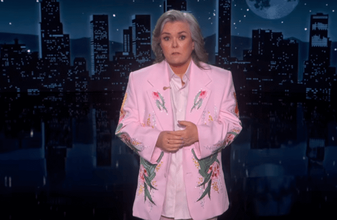 Rosie O’Donnell Shines in ‘Jimmy Kimmel Live’ Hosting Debut, Attacks ‘Mango Mussolini’ Trump and Gives Moving Hayden Panettiere Tribute