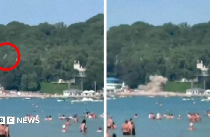 Russia says seven killed and 40 injured by Ukrainian drone hitting busy beach