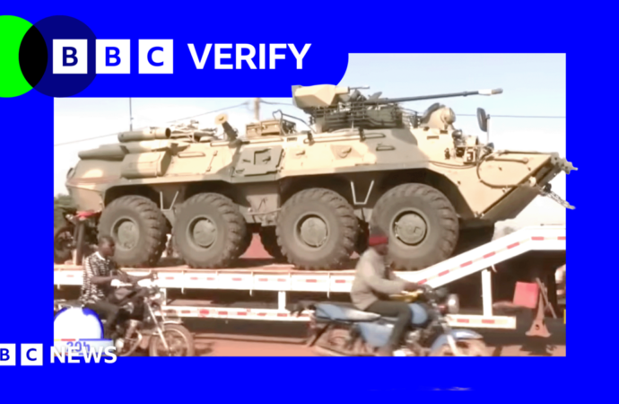 Russian ship defies sanctions to send military vehicles to Mali