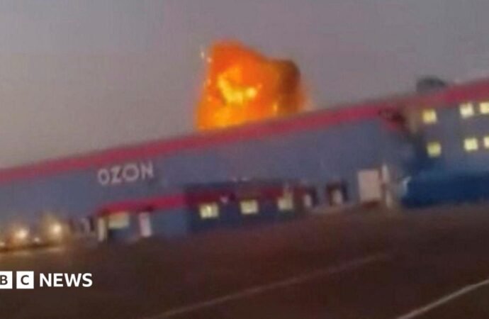 Russia’s second-biggest online retailer Ozon targeted in Ukrainian strikes