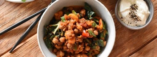 Sarah Pound’s slow-cooker Moroccan vegetable and chickpea stew