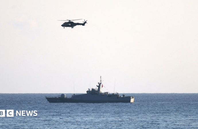 Search continues for 18 passengers after ferry capsized in northern Cyprus