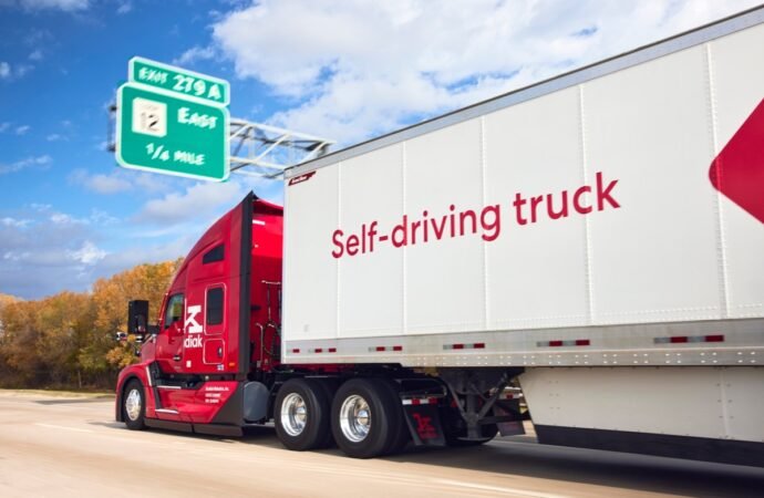 Self-driving trucks are officially testing on California highways | TechCrunch