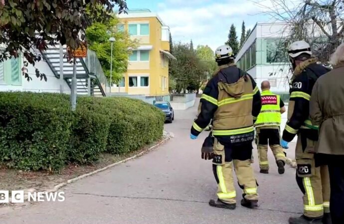 Several injured after sword attack at Swedish school