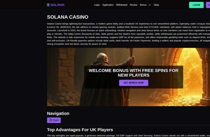 Solana Casino Registration And Login Guide For UK Players | Yoga With Adriene