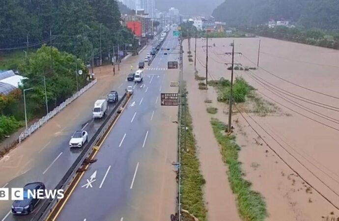 South Korea: One killed in Geoje landslide as record rains hit southern region
