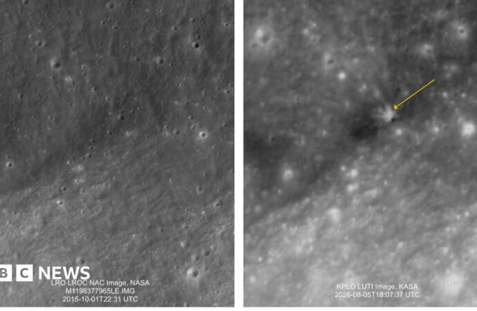 South Korea space agency shares Moon images after SpaceX rocket debris crash