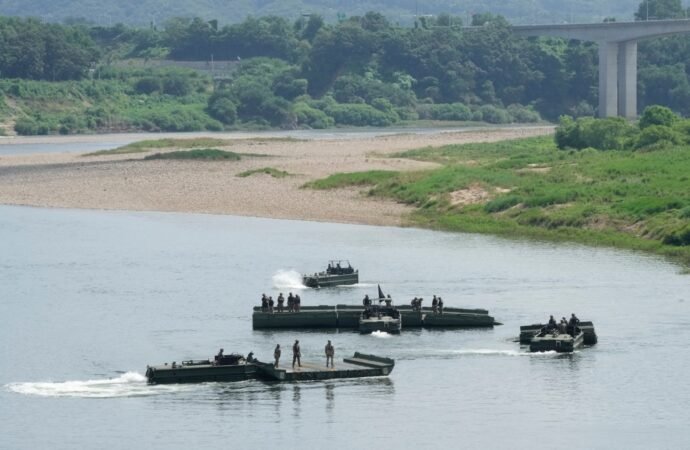 South Korean and US militaries shorten drills by about half after Trump ordered a reduction