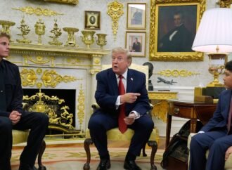 Teen lifeguard and boy he rescued are honored at White House after Trump saw dramatic viral video