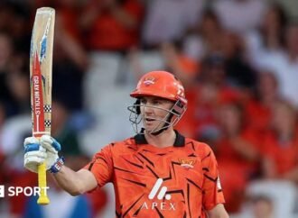 The Hundred 2026 results: Sunrisers Leeds post record total as Harry Brook hits 15-ball fifty