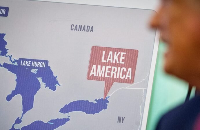 The internet has gone into full meme mode over Trump’s Lake Ontario name change