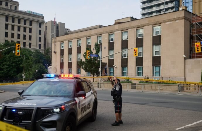 Toronto police arrest 2 in July shooting at US Consulate, cite gun-for-hire network