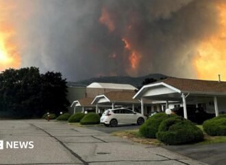 ‘Total incinerated destruction’: Canada wildfire evacuees wonder if they still have homes