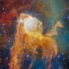 ‘Treasure Chest’ cosmic cloud glitters with dozens of young stars