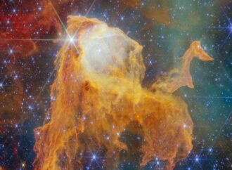 ‘Treasure Chest’ cosmic cloud glitters with dozens of young stars