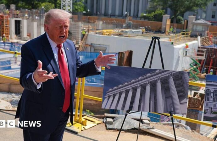 Trump asks Supreme Court to allow White House ballroom work to continue