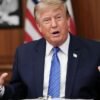 Trump denies US munitions shortage and said he’d seek to jail ‘leakers’