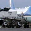 Trump hidden in catering truck in secret plane swap over Iran threat, reports say