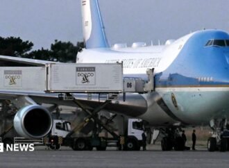Trump hidden in catering truck in secret plane swap over Iran threat, reports say