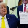 Trump stands to profit off US policy announcements by selling fast access to his social media posts