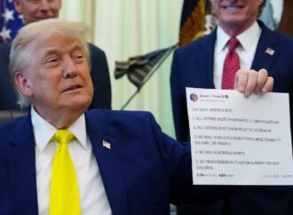Trump stands to profit off US policy announcements by selling fast access to his social media posts