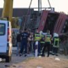 Twelve killed as Polish bus veers off Hungarian motorway