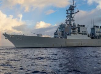 US Navy destroyer with 300 sailors aboard broke down for four days in the Pacific