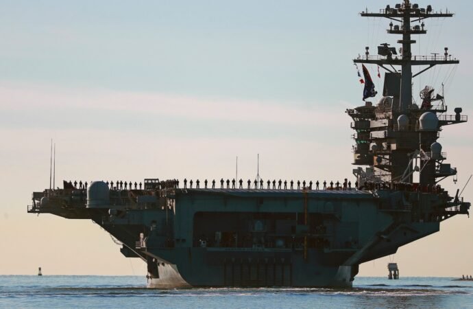 USS Abraham Lincoln heads to Thailand for brief stop after lengthy deployment at sea